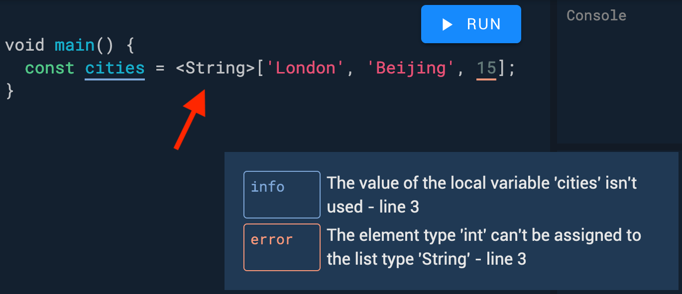 Use type annotations for safer code