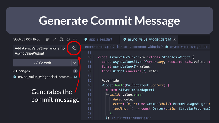 Generate Commit Message