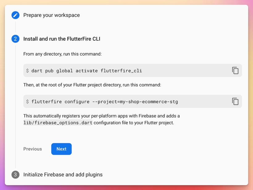 Step-by-step guide to add Firebase to your Flutter app