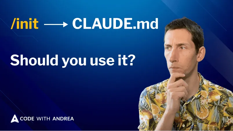 Should You Use /init to Generate CLAUDE.md or AGENTS.md?
