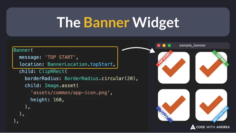 The Banner Widget
