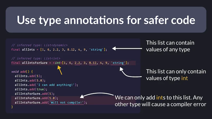 Use Type Annotations for Safer Code