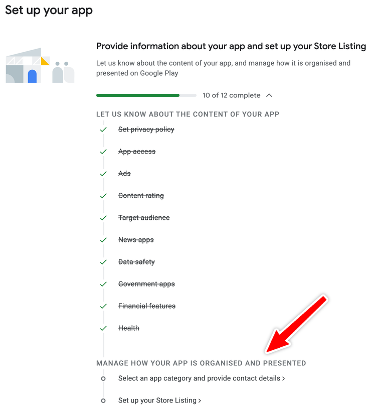 Set up your app