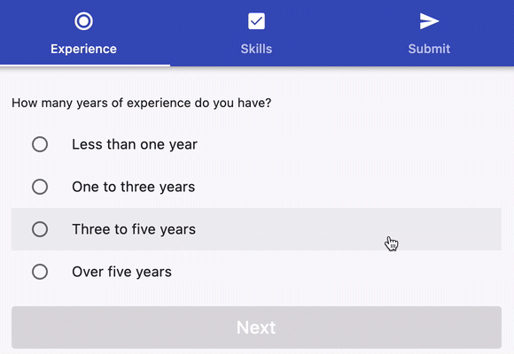 Flutter TabBar: Navigation on button press