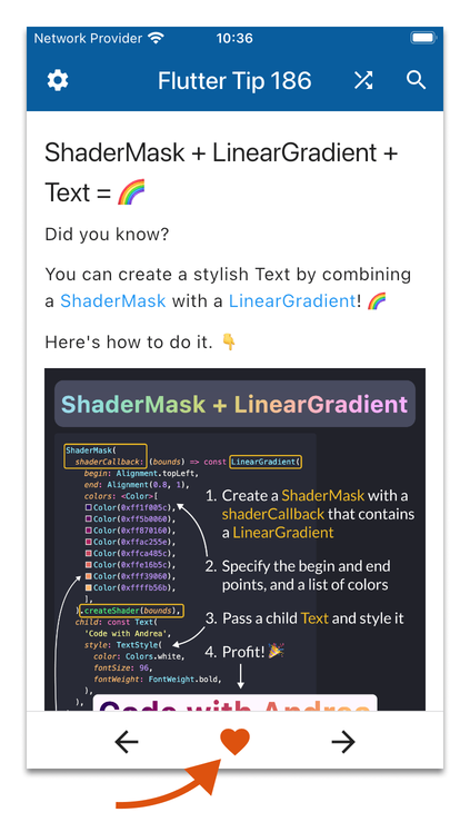 Choosing an event that will trigger the in-app review prompt