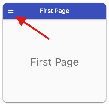Hamburger menu icon