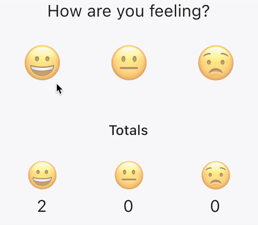 Mood Tracker Demo with Firestore and Cloud Functions
