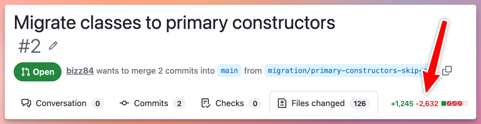 Migrate classes to primary constructors