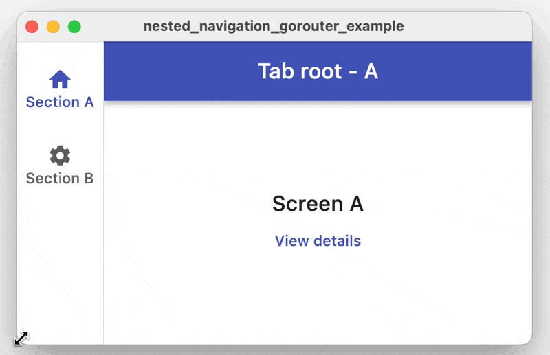 Responsive UI that uses a NavigationBar on mobile and a NavigationRail on wider screens