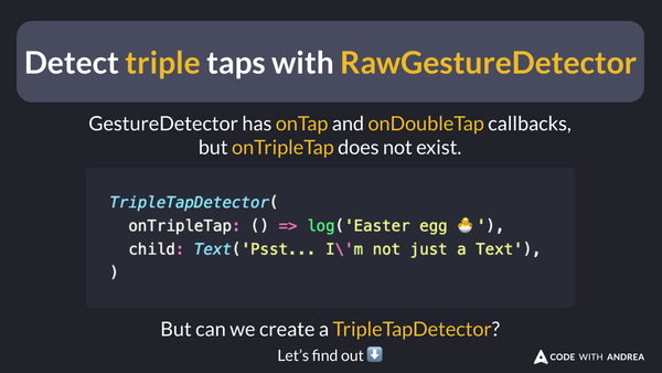TripleTapDetector usage