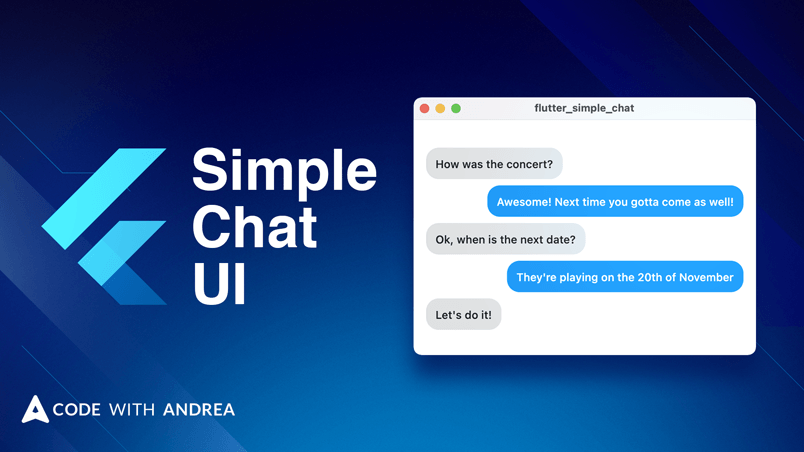 How to build a Chat Messaging UI in Flutter