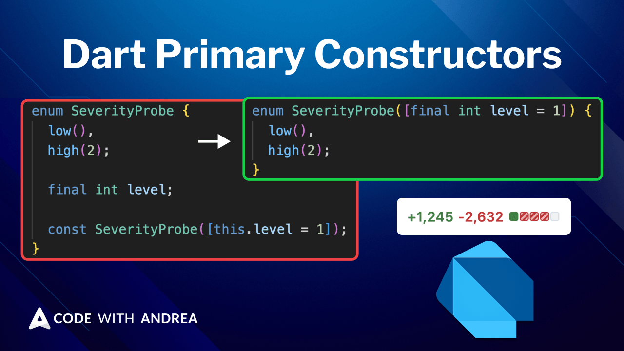 Dart Primary Constructors are Cool! Here's What They Look Like