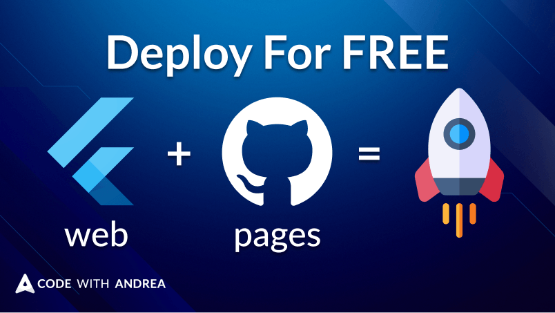 How to Publish your Flutter Web Apps on GitHub Pages for Free