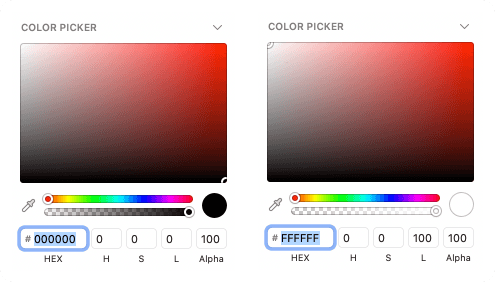 Setting the saturation to 0 produces grayscale values