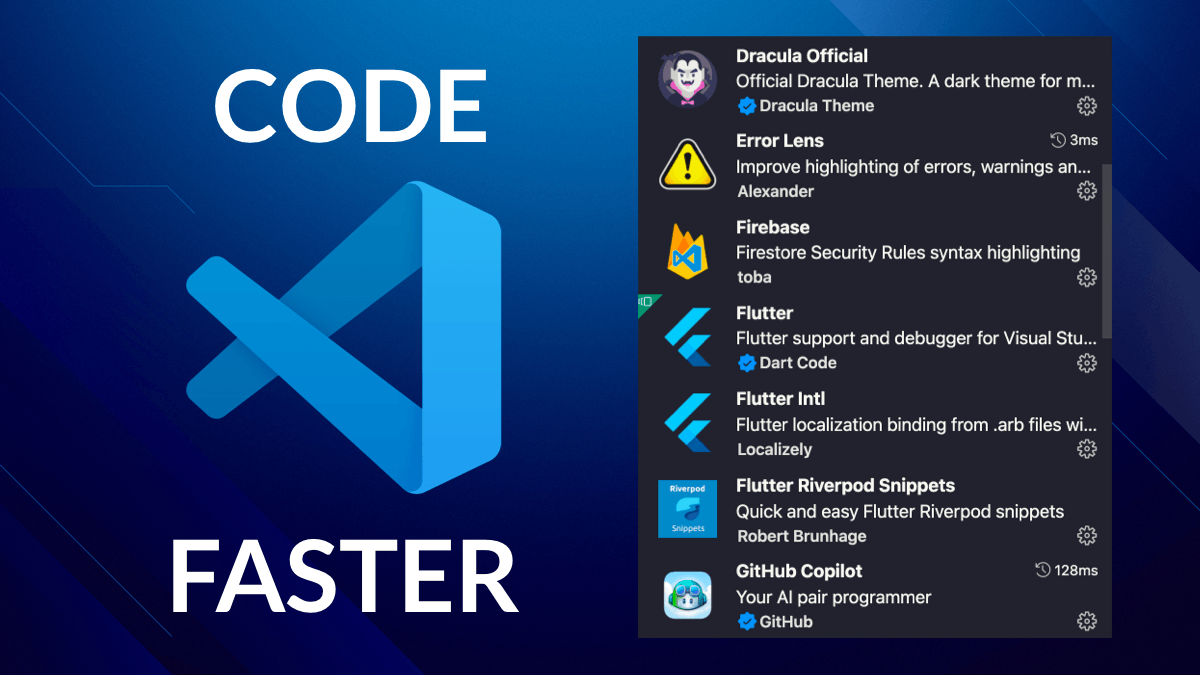 flutter vs code shortcuts