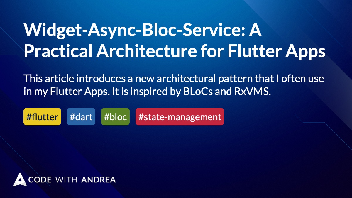 blocs app structure