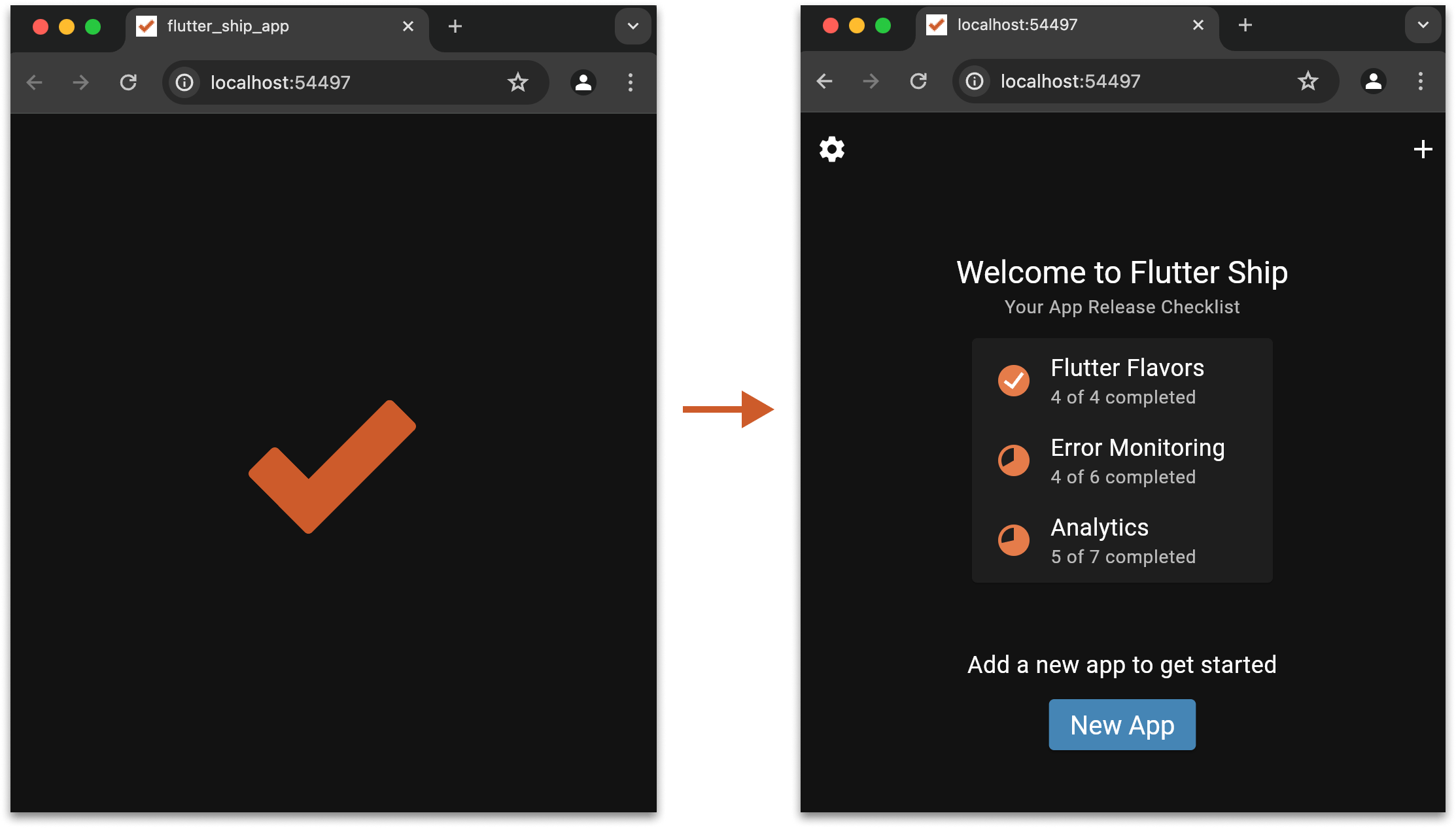 Flutter Native Splash package