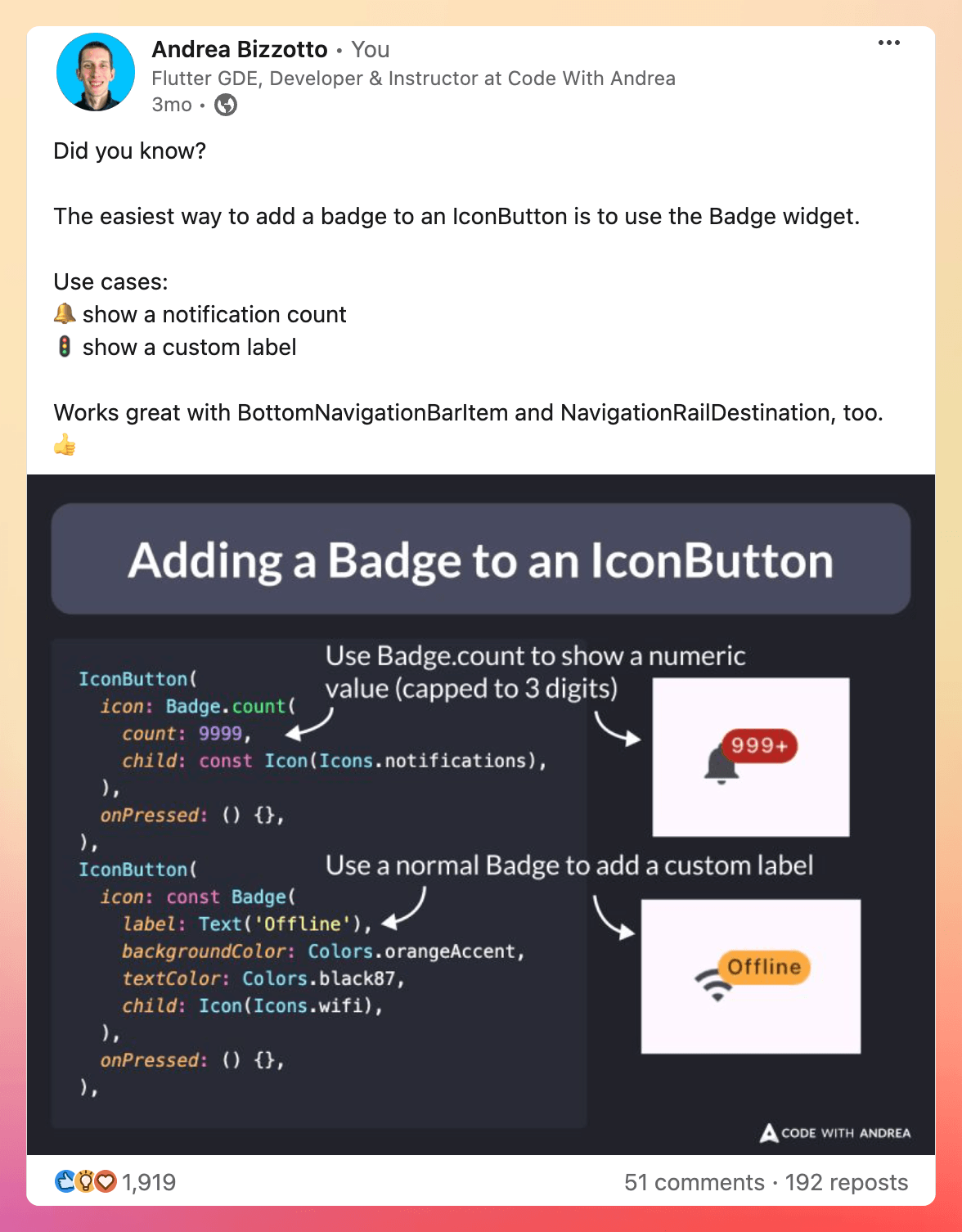 One of my most popular tips on LinkedIn