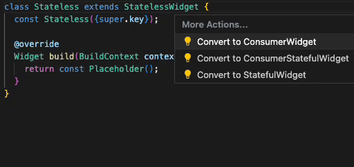 Converting a StatelessWidget to a ConsumerStatefulWidget with Riverpod Lint