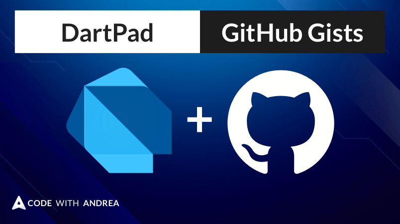 How to Create DartPad Examples from GitHub Gists